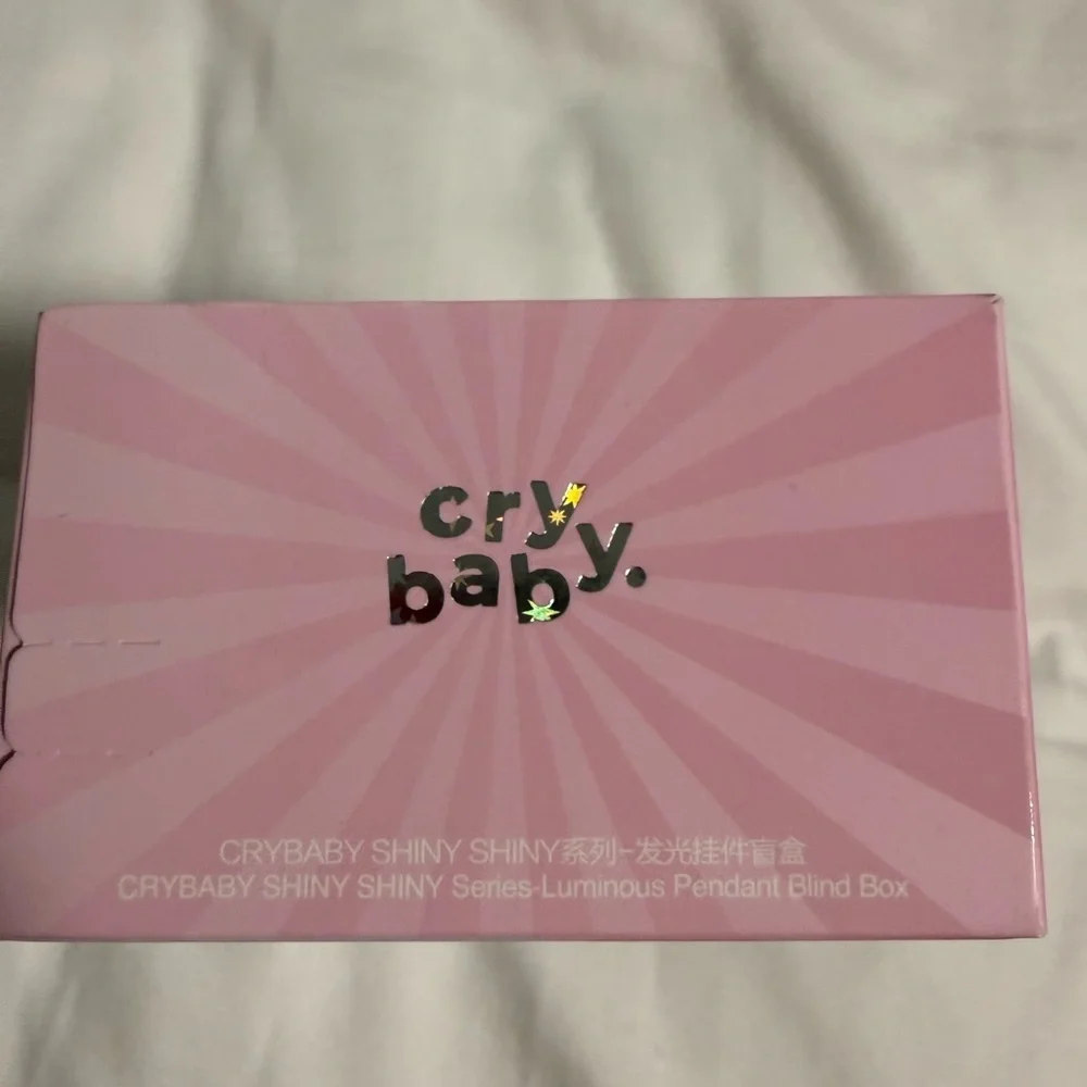 POP MART Authentic “Cry Baby” Luminous Pendant Blind Box Sealed.